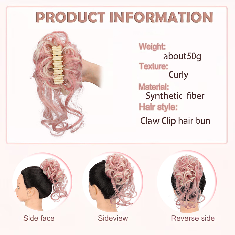 Messy Claw Clip Haarbroodje Sy - Claw Clip Messy Bun Hair Piece recensie en prijs