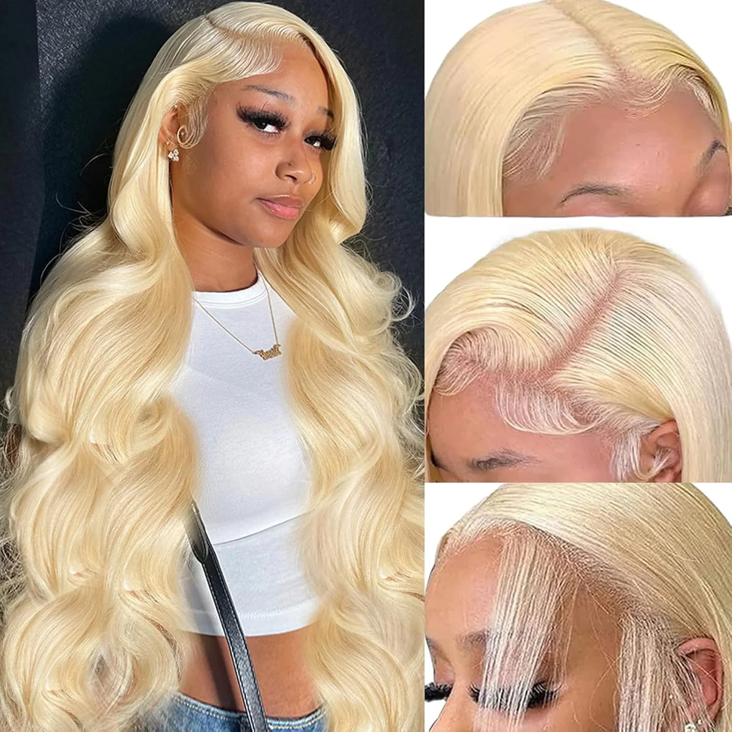 613 Honingblonde Zijdezachte L - 613 Blonde Body Wave Lace Front Wig recensie en prijs