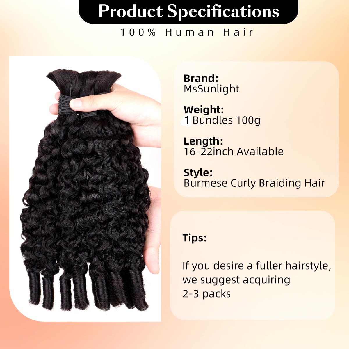 15A Menselijk Vlecht Haar voor - Water Wave Bulk Human Hair For Braiding recensie en prijs