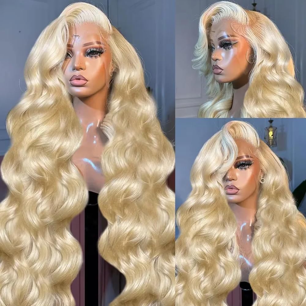 # 613 Haarstukken van echt haa - 613 Blonde Body Wave Lace Front Wig recensie en prijs