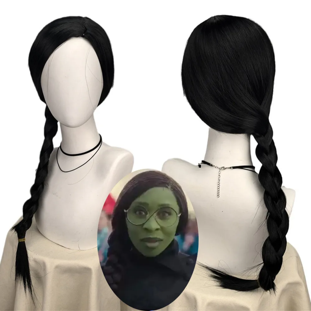 Wicked Elphaba Pruiken voor Vr - Synthetic Braided Wigs For Black Women recensie en prijs