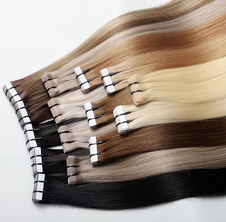 Tape Ins Human Hair Extensions - Invisible Tape In Extensions Real Hair recensie en prijs