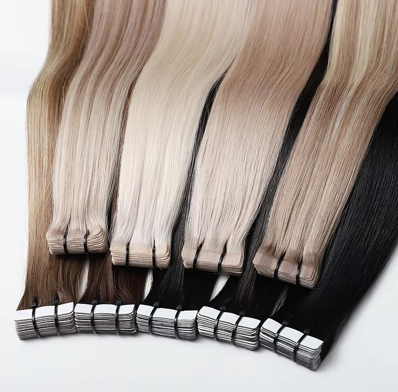 Tape Ins Human Hair Extensions - Invisible Tape In Extensions Real Hair recensie en prijs