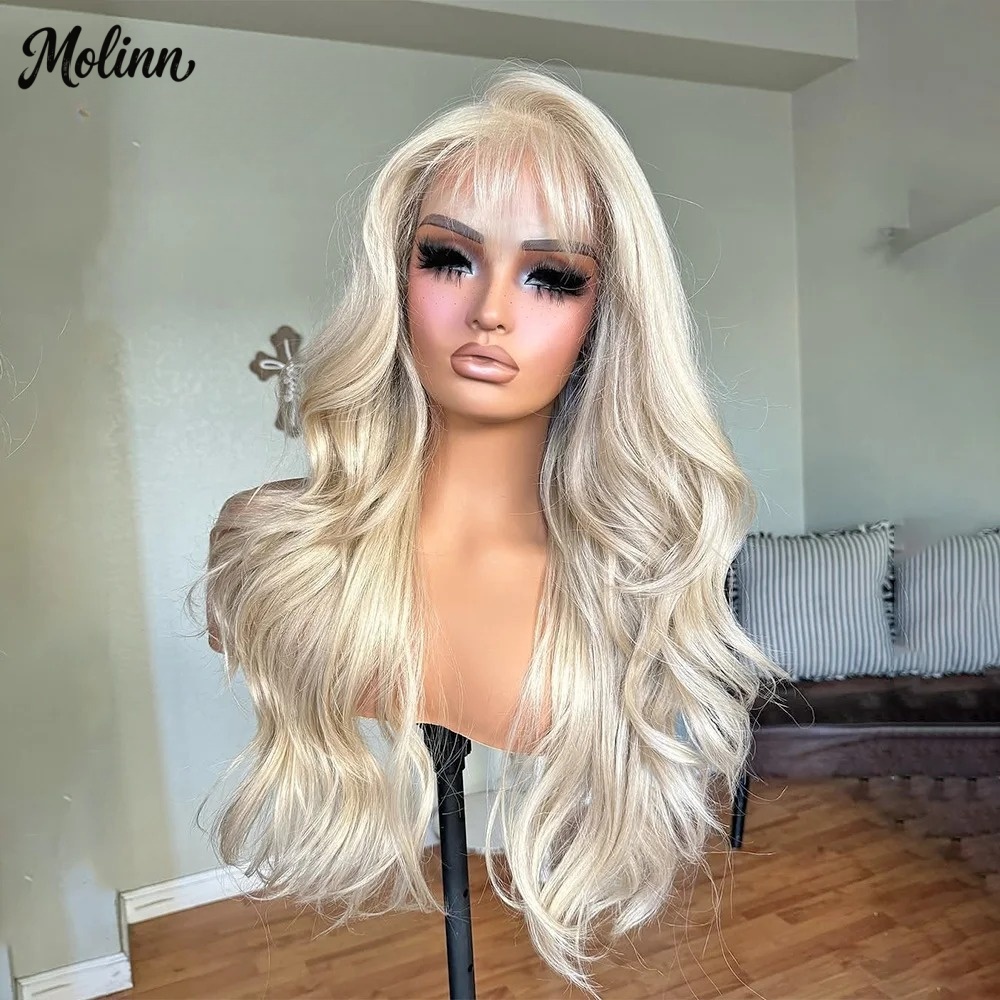Bangs 613 Blonde Body Wave Lac - 613 Blonde Body Wave Lace Front Wig recensie en prijs
