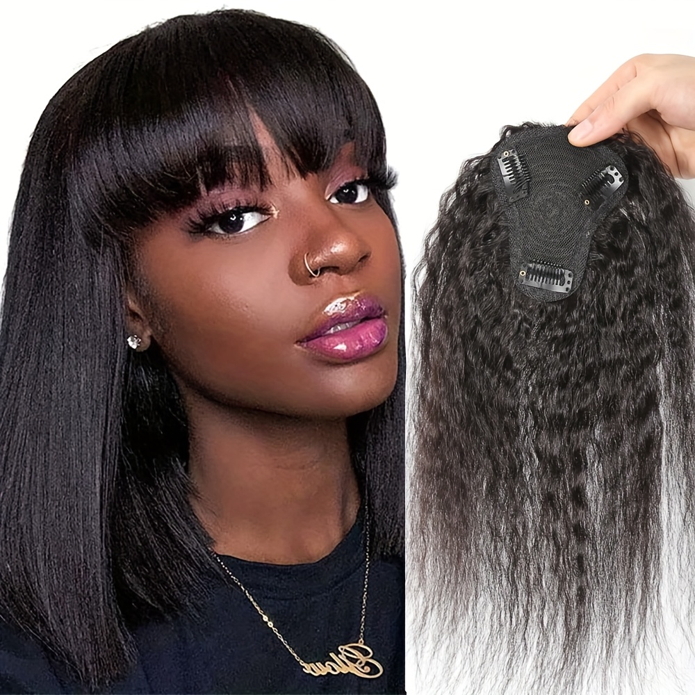Kinky Recht Topper Haar met Po - Hair Bundles recensie en prijs