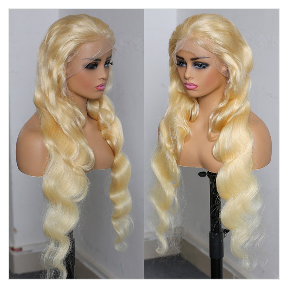 613 Honingblonde 13x4 Kant Voo - 613 Blonde Body Wave Lace Front Wig recensie en prijs
