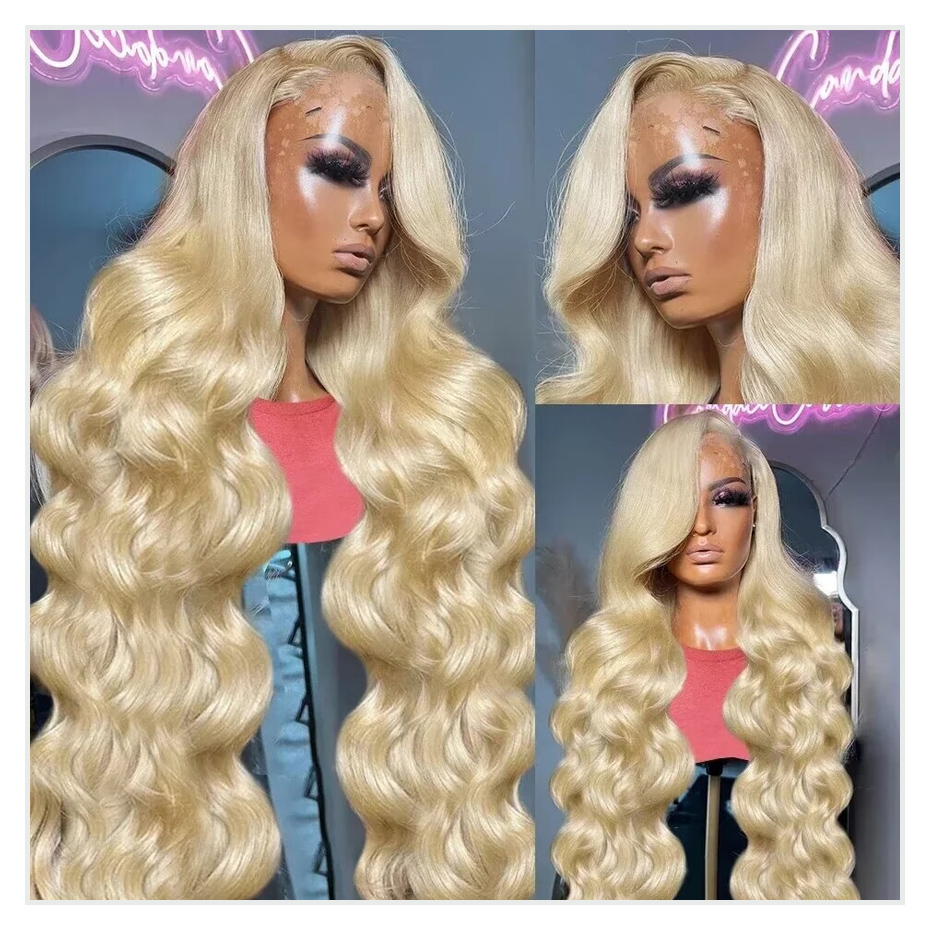 613 Honingblonde 13x4 Kant Voo - 613 Blonde Body Wave Lace Front Wig recensie en prijs